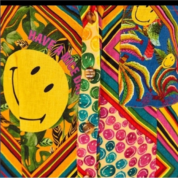 Farm Rio Smiley Romper - Picture 3 of 5